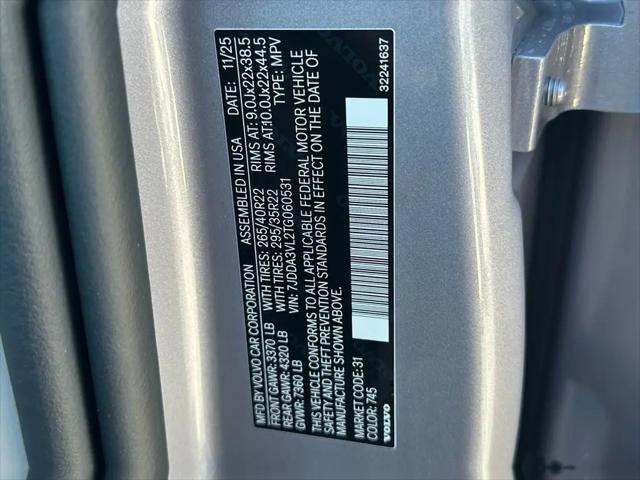 2026 Volvo X 90 Ultra, Twin Motor Performance, Fully electric, 7 Seats