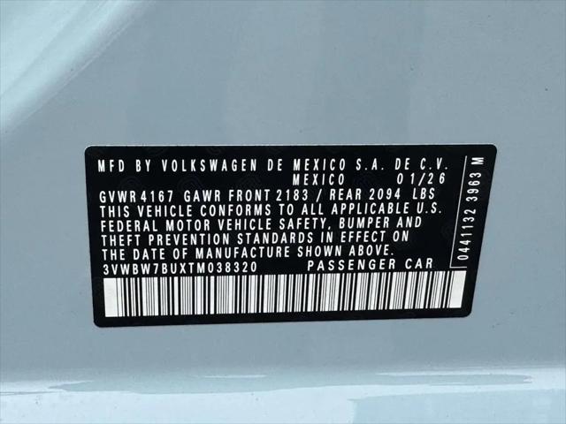 2026 Volkswagen Jetta Sport