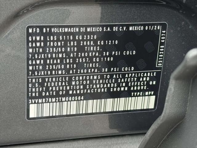 2026 Volkswagen Tiguan SE