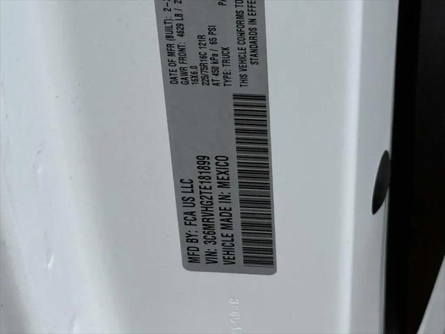 2026 Ram ProMaster Cargo Van Tradesman High Roof 159 WB w/Pass Seat