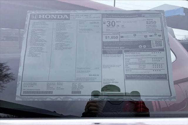 2026 Honda CR-V LX 2WD