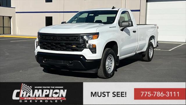 2026 Chevrolet Silverado 1500 4WD Regular Cab Long Bed WT for sale in Reno, NV