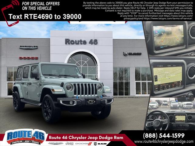 2023 Jeep Wrangler 4xe Sahara 4x4 for sale in Little Falls, NJ