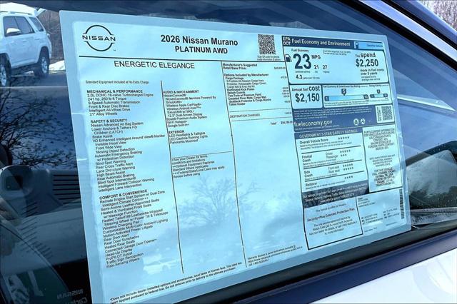 2026 Nissan Murano Platinum