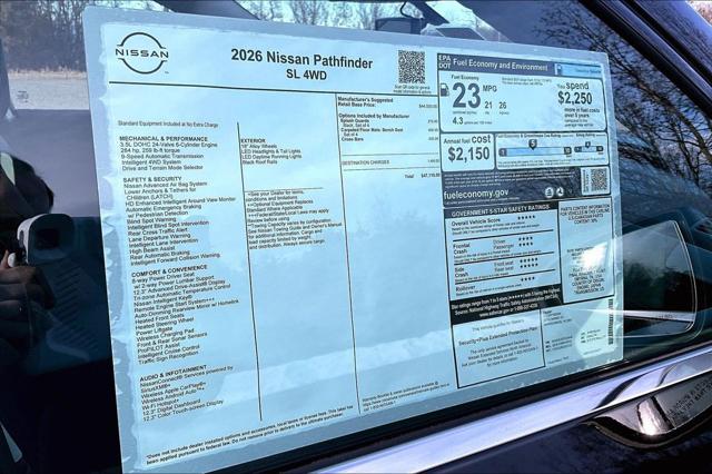 2026 Nissan Pathfinder SL