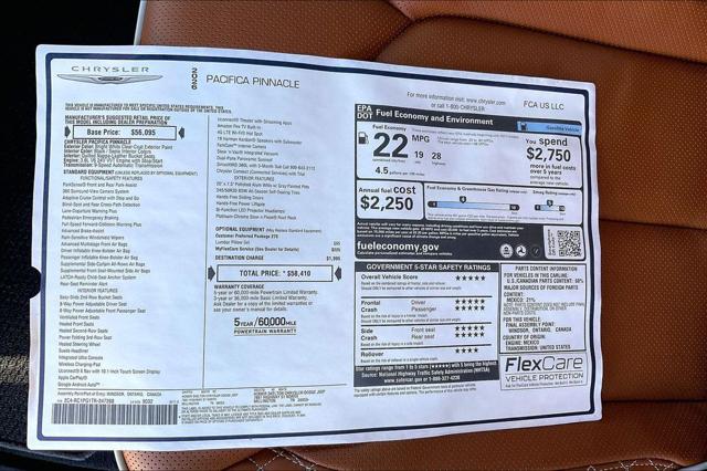 New 2026 Chrysler Pacifica For Sale in Millington, TN