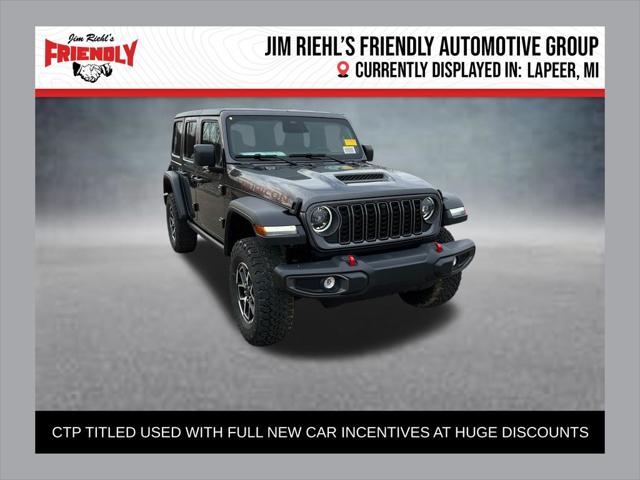 2026 Jeep Wrangler 4-Door Rubicon 4x4 for sale in Lapeer, MI