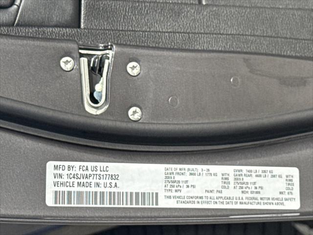 2026 Jeep Grand Wagoneer Upland