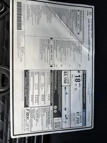 2026 Ram 1500 Express Crew Cab 4x4 5'7" Box