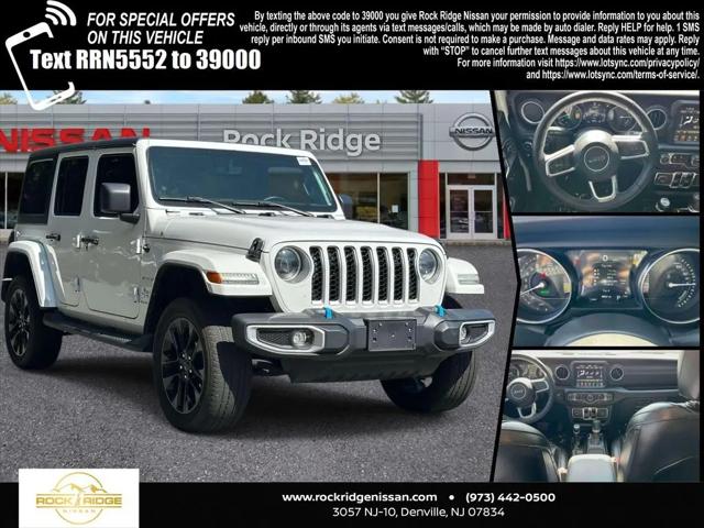 2023 Jeep Wrangler 4xe Sahara 4x4 for sale in Denvile, NJ