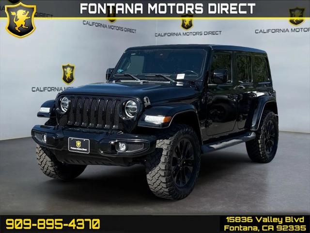2021 Jeep Wrangler High Altitude 4x4 for sale in Fontana, CA