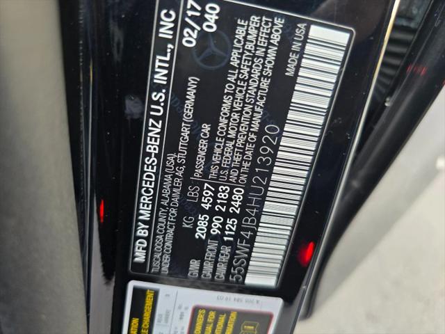 2017 Mercedes-Benz C-CLASS C 300 C 300