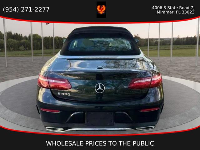 2018 Mercedes-Benz 400 E 400