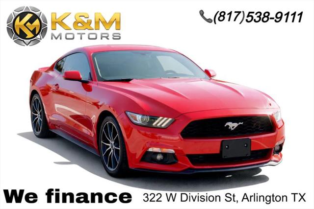 2016 Ford Mustang EcoBoost for sale in Arlington, TX