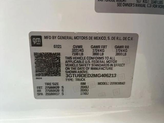2021 GMC Sierra 1500 4WD Crew Cab Short Box SLT