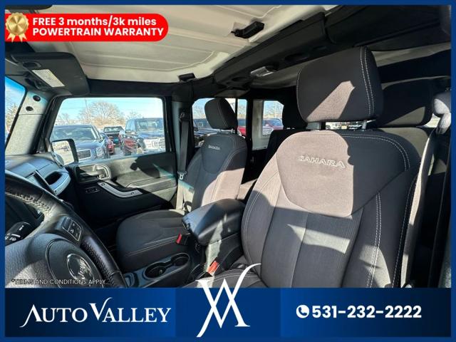 2018 Jeep Wrangler JK Unlimited Sahara 4x4