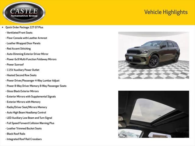 2026 Dodge Durango GT Plus AWD HEMI V8