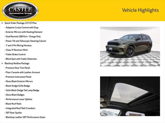 2026 Dodge Durango GT Plus AWD HEMI V8