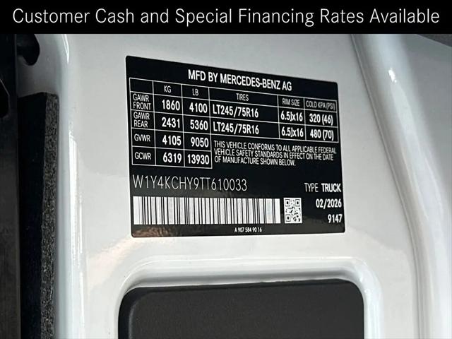 2026 Mercedes-Benz Sprinter 2500 High Roof 4-Cyl Diesel