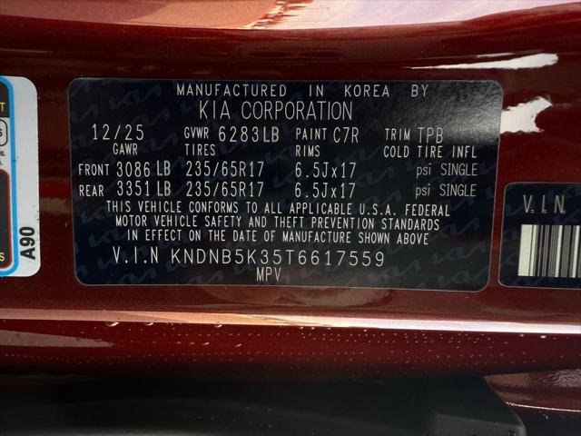2026 Kia Carnival MPV LXS