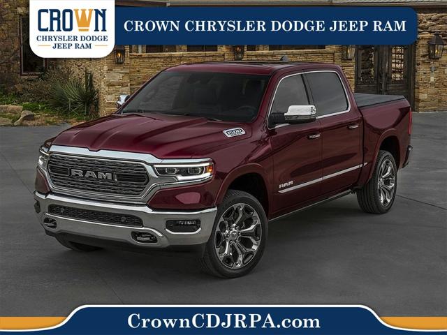 2019 RAM 1500 Longhorn Crew Cab 4x4 64 Box