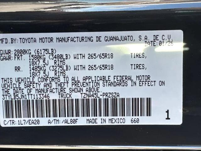 2026 Toyota Tacoma TRD Sport