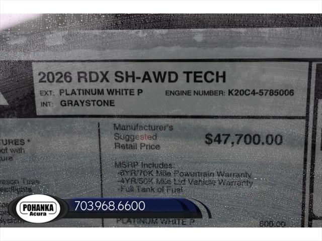 2026 Acura RDX Technology
