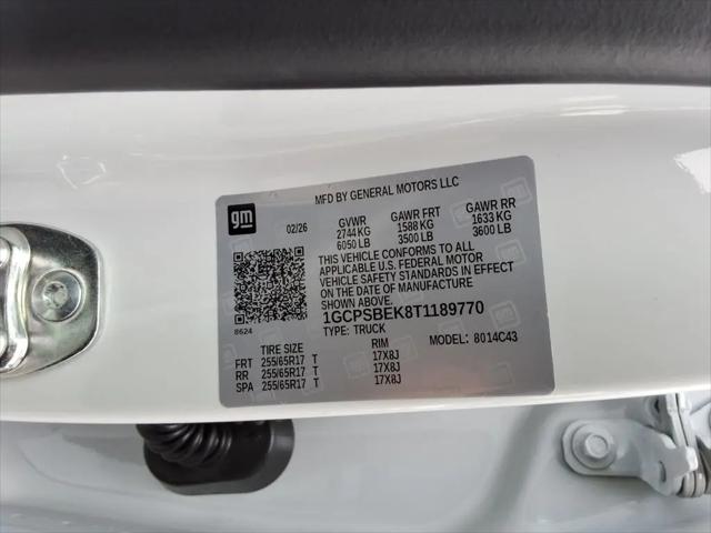 2026 Chevrolet Colorado WT, RWD