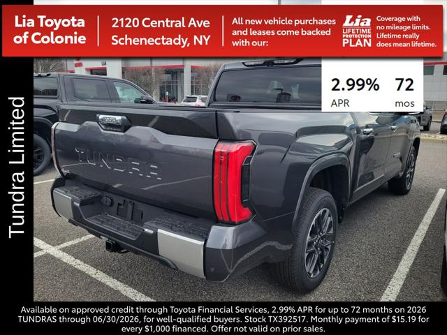 2026 Toyota Tundra Limited CrewMax 5.5' Bed