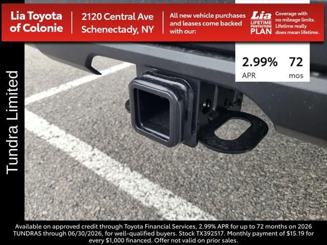 2026 Toyota Tundra Limited CrewMax 5.5' Bed