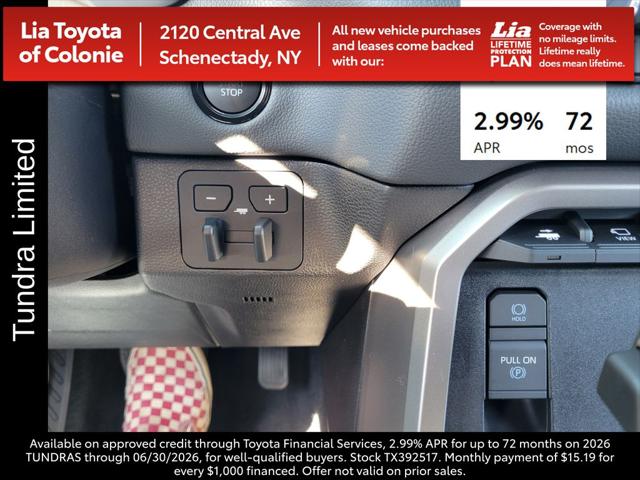 2026 Toyota Tundra Limited CrewMax 5.5' Bed