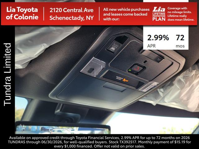 2026 Toyota Tundra Limited CrewMax 5.5' Bed