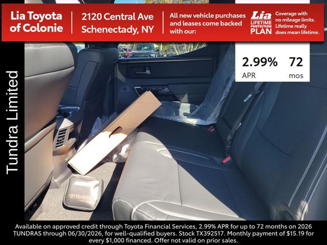 2026 Toyota Tundra Limited CrewMax 5.5' Bed