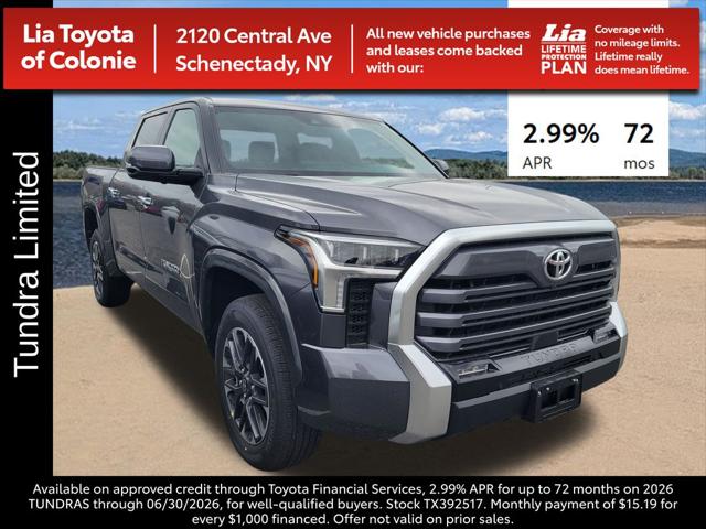 2026 Toyota Tundra Limited CrewMax 5.5' Bed for sale in Schenectady, NY