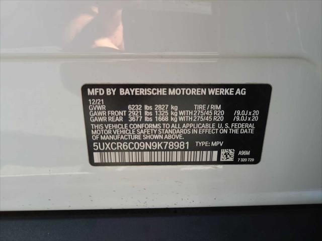 2022 BMW X5 xDrive40i