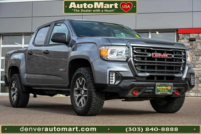 2022 GMC Canyon 4WD Crew Cab Short Box AT4 - Leather for sale in Aurora, CO