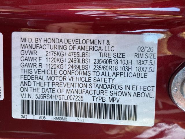 2026 Honda CR-V EX-L AWD