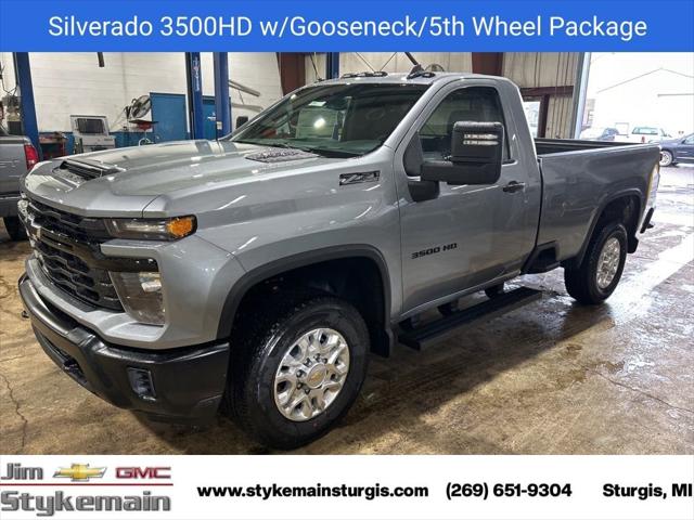 2026 Chevrolet Silverado 3500HD Regular Cab, Long Bed, WT Dual Rear Wheel, 4WD for sale in Sturgis, MI