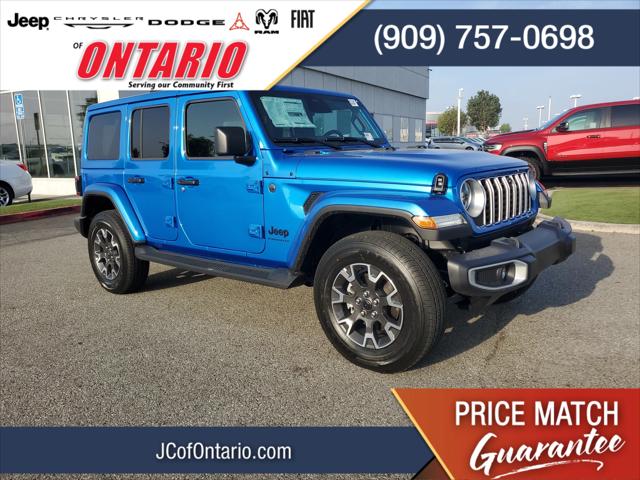 2026 Jeep Wrangler 4-Door Sahara 4x4 for sale in Ontario, CA