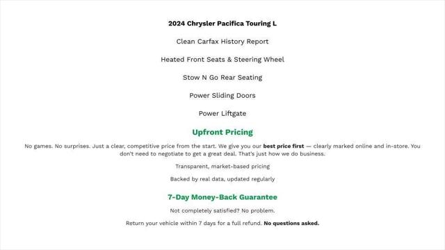 2024 Chrysler Pacifica Touring L