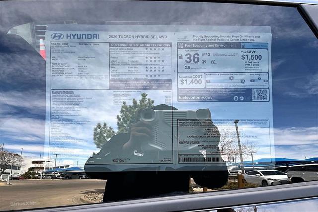 2026 Hyundai Tucson Hybrid SEL