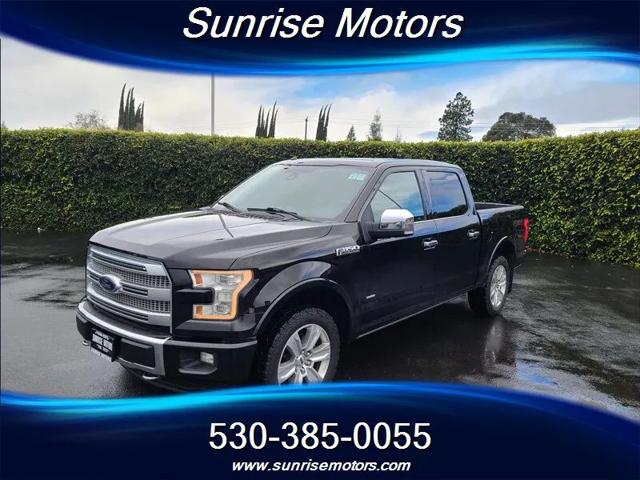 2017 Ford F-150 Platinum for sale in Yuba City, CA