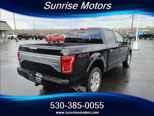 2017 Ford F-150 Platinum