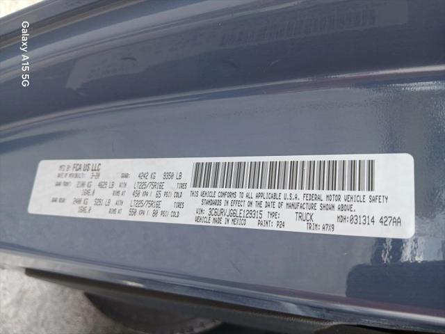 2020 Ram ProMaster Cargo Van High Roof 159" WB EXT