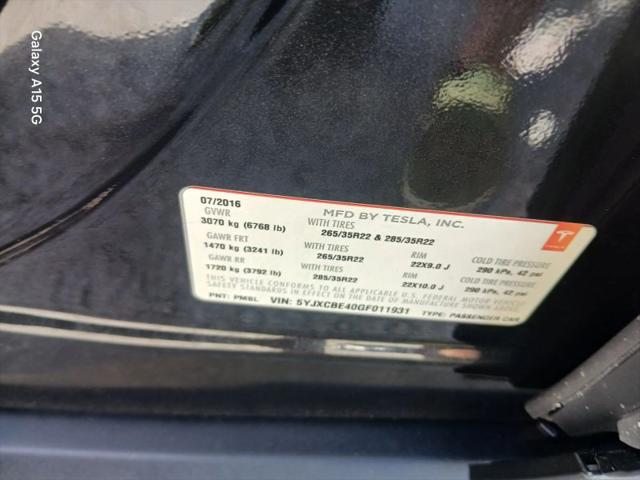 2016 Tesla Model X P90D