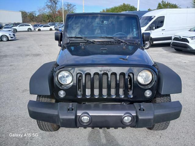 2016 Jeep Wrangler Black Bear