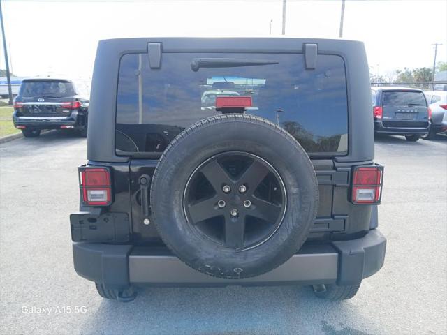 2016 Jeep Wrangler Black Bear