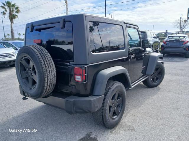 2016 Jeep Wrangler Black Bear