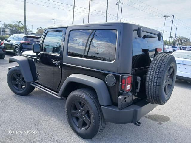 2016 Jeep Wrangler Black Bear