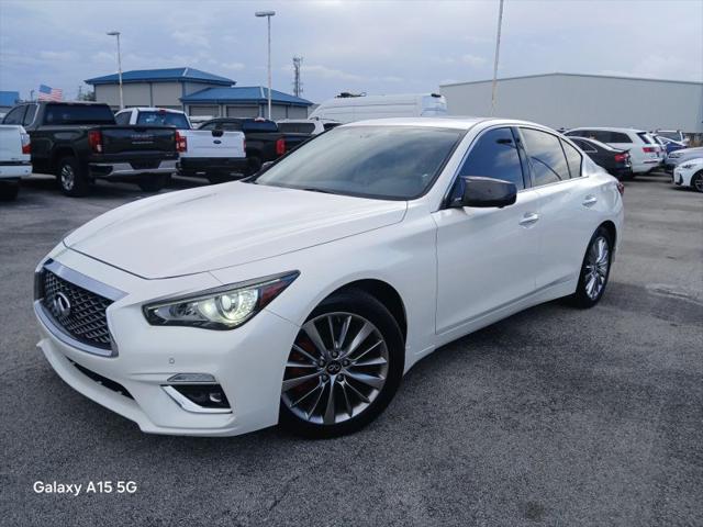 2021 INFINITI Q50 LUXE AWD